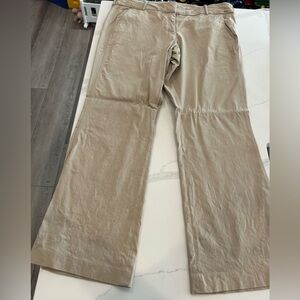 Lane Bryant Tan Boot Cut Pants